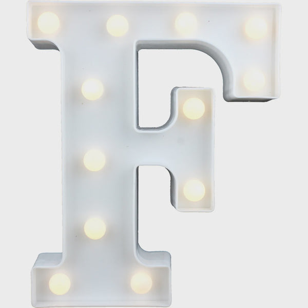 LED LETTER LIGHT F